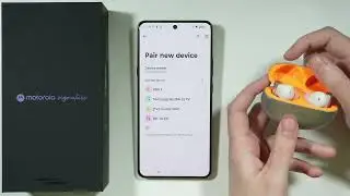 Motorola Signature: How to Pair Earbuds (Connect Earbuds)