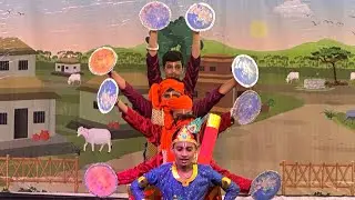 Rajadhiraj (Krishna Leela) #spiritual #carnival #moralstories #krishna #victory #school #play 