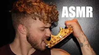 ASMR MALE - CROWN SOUNDS and POSITIVE AFFIRMATIONS