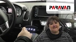 Autofahren im Rollstuhl – Joystick-Lenkung, Hub-Heberampe & Rollstuhl Haltesystem; Beate Engemann