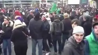 420 Legalization rally, Toronto, Canada. April 20, 2013 