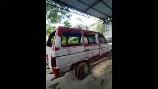 my first restoration job !          #firstvideo #youtubeshorts #mrbeast #restoration #qualis #toyota