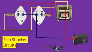 2023#Fish Shocker circuit diagram||how to make fish shocker