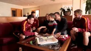 AS Roma e Telethon sono con Alessio #ognigiorno