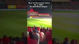 DC vs PBKS Ipl Match Stopped Dharamshala #shorts #shortsfeed #ipl #viralvideo #trending #ytshorts