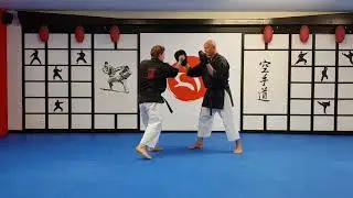 Karatepraxis Quick & Dirty #4: Tekki Shodan Pad Drill - Tetsui/Mawashi Empi/Gedan Barai/Kagi Zuki
