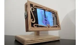 FABRICATION: Support de Téléphone en Bois