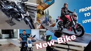 New Bike ললু চাওঁক Bajaj Showroom  video,