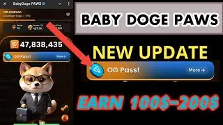 Baby Doge New update Og Pass | Baby Doge Coin Mining | Free Airdrop | Baby Doge Coin