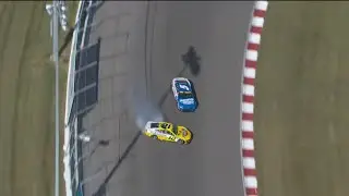 CAUTION FOR RYAN BLANEY - 2025 ENJOY ILLINOIS 300 - 2025 NASCAR CUP SERIES 