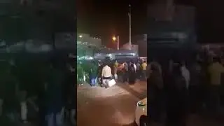 Iran - Abadan The riot police in Abadan Parade going  the intimidation of the people