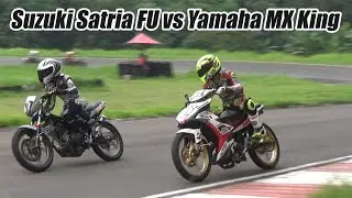 ROAD RACE SUZUKI SATRIA FU VS YAMAHA JUPITER MX KING 150CC FFA MIX