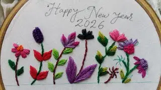  বেবি ফ্রক বর্ডার ডিজাইন! Hand Embroidery baby frok border design by Tafhim's handicraft!! 