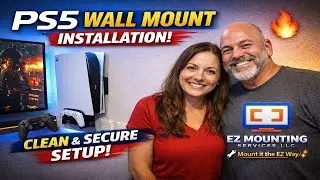 🎮 PS5 Wall Mount Installation | Clean & Secure Setup | Apopka, FL