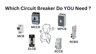 Mastering Circuit Breakers: MCB, MCCB, RCCB & More! ⚡
