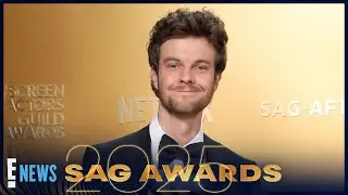 Jack Quaid Admits Why He Doesn&rsquo;t Run Lines With Parents Meg Ryan & Dennis Quaid | SAG Awards 2025|E!