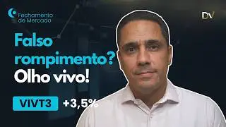 An&aacute;lise de Fechamento 23.2.26 - IBOV, WINJ26, WDOH26, PETR4, VALE3 e mais. Vivo (VIVT3) +3,45%