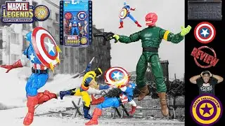 Marvel Legends 20th Anniversary Series Captain America Action Figure Unboxing  Review