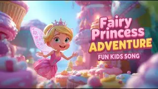 Fairy Princess Adventure in Cupcake World Fun Kids Song | #KidsSongs #NurseryRhymes #CupcakeWorld
