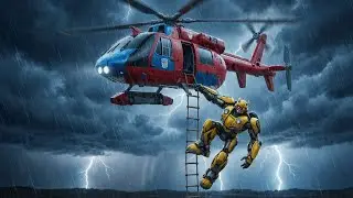 What If Optimus Prime & Bumblebee Transformed Into Rescue Helicopter Robots?  |  TRANSFORM LEGENDS