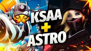KSAA RANK 1 ORISA vs FUNNYASTRO PRO MERCY! OVERWATCH 2 TOP 500