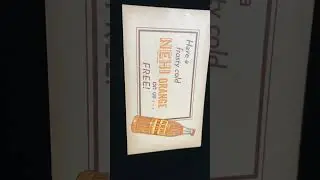 Vintage NEHI orange advertisement￼