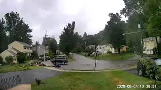 Tropical Storm Isaias Timelapse