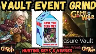Vault Event Grind hunting keys & verses via gnomes & gaps | Gems of War Live 9/12/2025