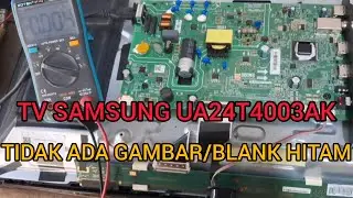 TV SAMSUNG UA24T4003AK GAMBAR GELAP
