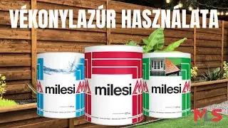 Vékonylazúr használata