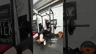 Last Heavy Squat & Bench Before Comp