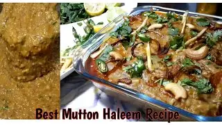 Bahut hi Lajawab & Asaan Reshedaar Mutton Haleem / Daleem Recipe | Bakra Eid Special | Haleem Recipe