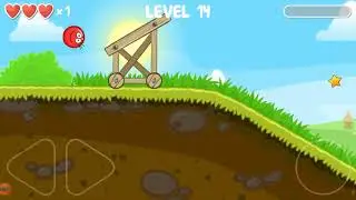 Red Ball 4 green hills level 14,15 last levels gameplay walkthrough.