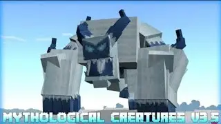 [3.5]Mythical creatures-Мифические существа мод на Майнкрафт pe mcpe mods and addons #RPG #MINECRAFT