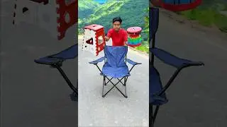 Wind Tour 3 Portable Folding Stool And Chair For Camping & Travelling 🔥