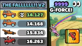 999 G-FORCE!! 🤯💀 ЭКСТРЕМАЛЬНАЯ КАРТА СПУСКА НА ВИДЕО СООБЩЕСТВА - Hill Climb Racing 2