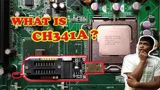 Importants of CH341A for FIXING No Display Computer!
