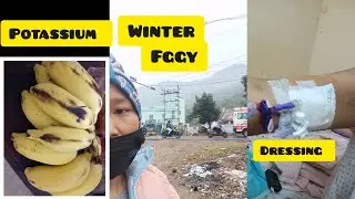 Blood, potassium all drop❤️❤️full fggy at Vellore 