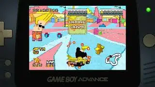 Cartoon Network Speedway Edopolis Challenge Star Rating Nintendo Game Boy Advance Emulated