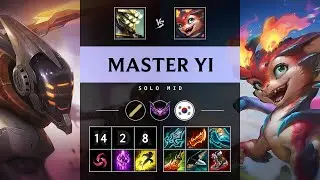 Master Yi Mid vs Smolder: Legendary - KR Master Patch 14.24