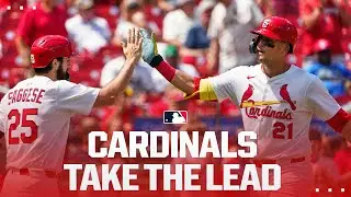Bullpen meet ball, Lars Nootbaar goes deep to extend the Cardinals' lead! 🤩 | ラーズ・ヌートバー