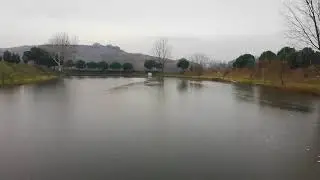 Harika Bir Doğa Manzarası Yağmur Eşliğinde