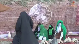بدعوه من السيد هاشم الشرع قدمت جماعة المسرح الحسيني العمل المسرحي الايماني (وافاطمتاه)