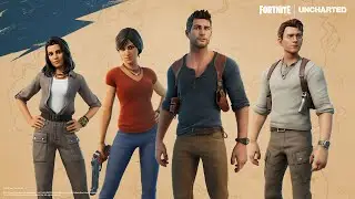 Uncharted's Nathan Drake & Chloe Frazer Come to the Fortnite Island || Gameplay Trailer