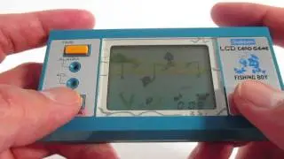 17167 Gakken LCD Card Game Fishing Boy