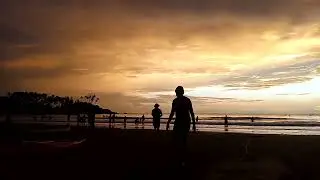 The most magnificent sunset I have ever seen. Palolem, South Goa, India 2021