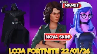 NOVAS SKINS, GESTOS E ALIEN - LOJA FORTNITE 22/01/26 - LOJA FORTNITE HOJE - LOJA FORTNITE AO VIVO