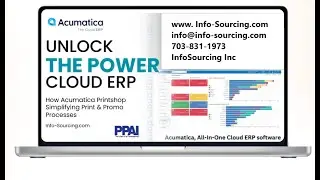 Digital Transformation of Print Business With Acumatica Printshop Cloud ERP