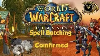 World of Warcraft Classic New Blue Post (Spell Batching in Classic) #WorldOfWarcraft #Classic