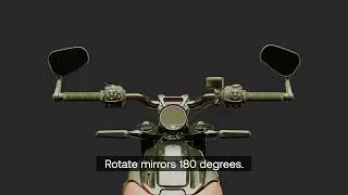 How to Flip the Mirrors on Your LiveWire S2 Del Mar&reg;, Mulholland&trade;, and Alpinista&trade;